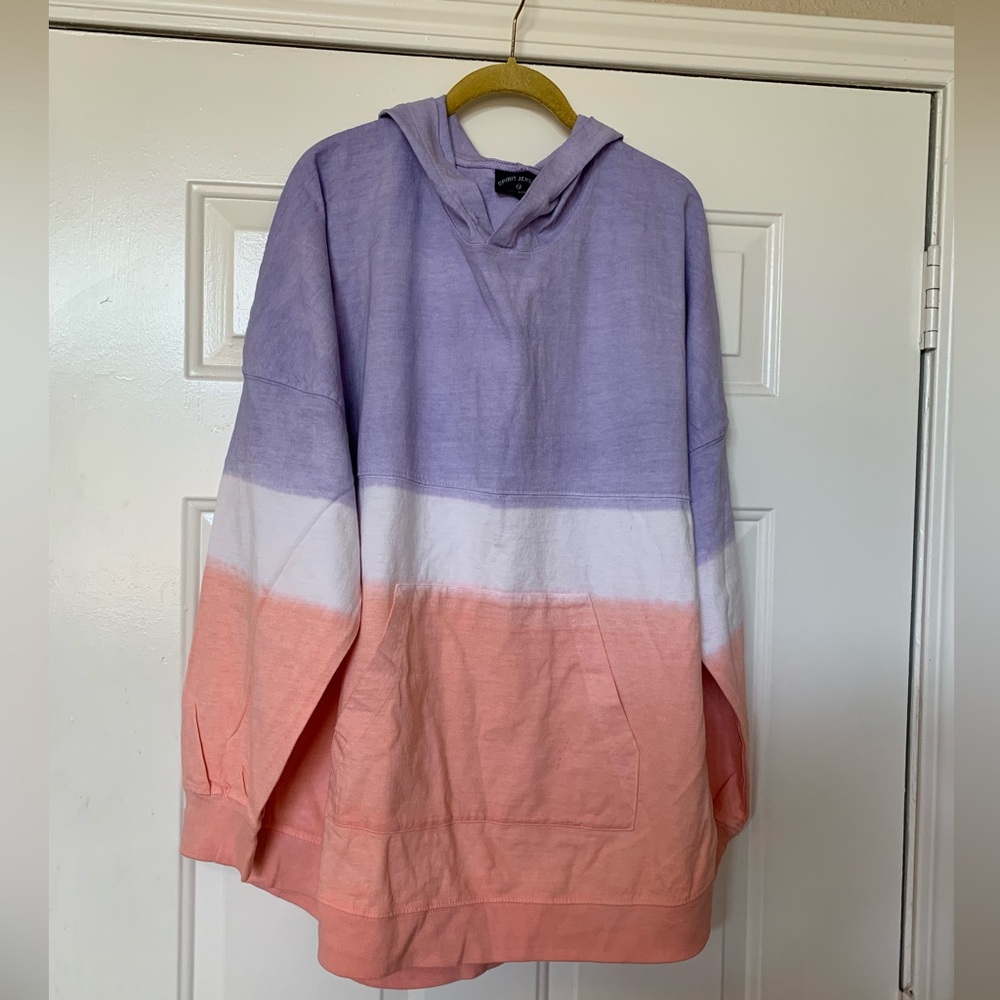 Spirit Jersey Tricolored Hoodie NWOT 🌴